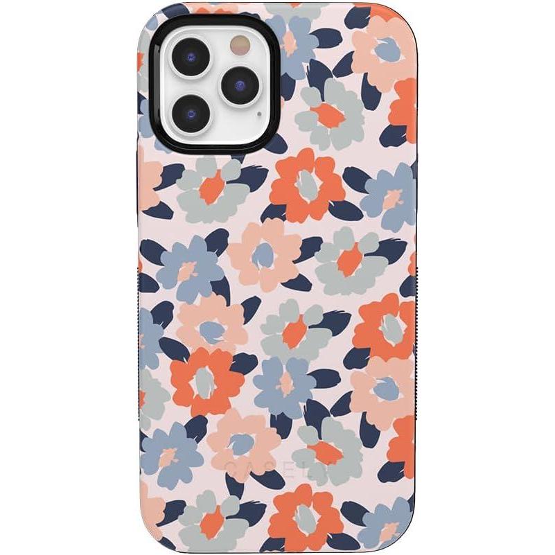 imageCasely iPhone 12 Pro Max Case  Mystic Meadow  Green Gardens  Bold Protective Design  MagSafe Compatible DesignField of Flowers  Pastel Floral