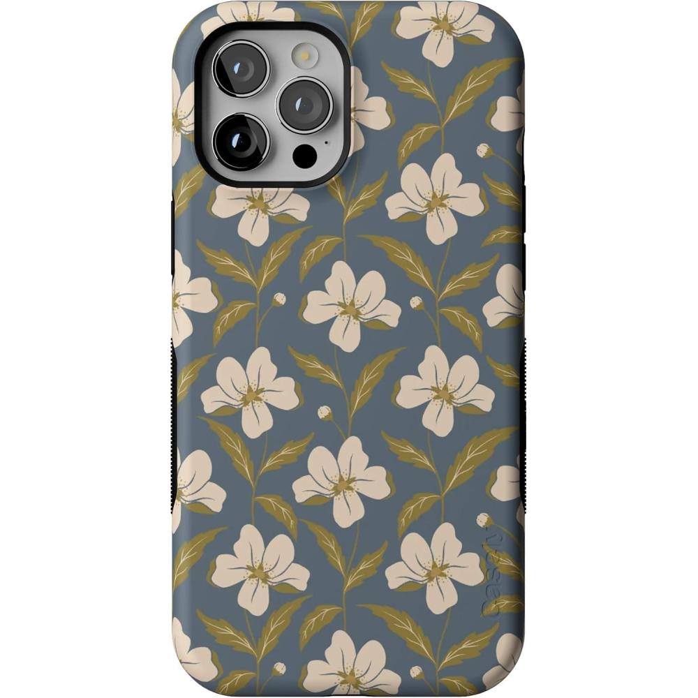 imageCasely iPhone 12 Pro Max Case  Mystic Meadow  Green Gardens  Bold Protective Design  MagSafe Compatible DesignThe Boyfriend Collection  Leid Back