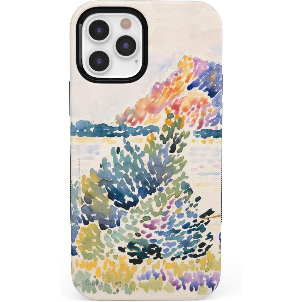 imageCasely iPhone 12 Pro Max Case  Mystic Meadow  Green Gardens  Bold Protective Design  MagSafe Compatible DesignThe Met Museum  Cap Ngre Watercolor