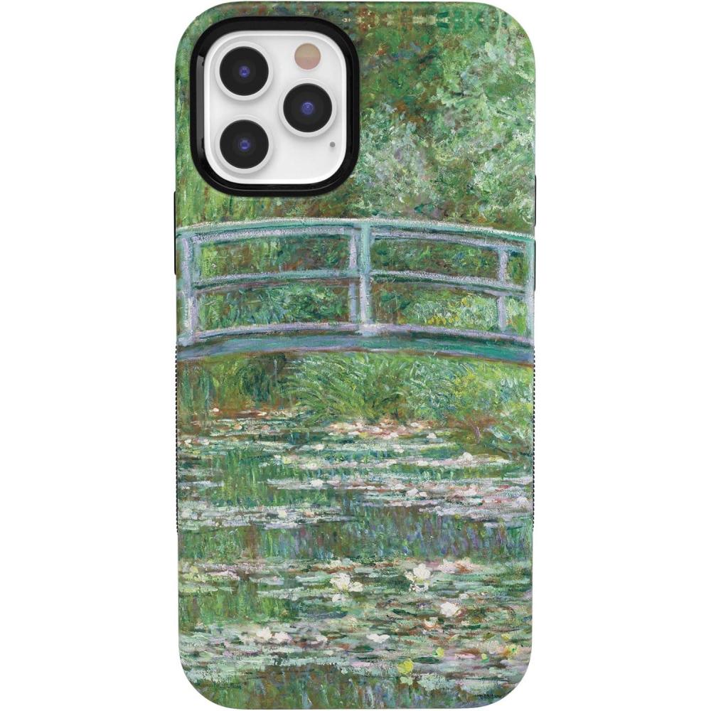 imageCasely iPhone 12 Pro Max Case  Mystic Meadow  Green Gardens  Bold Protective Design  MagSafe Compatible DesignThe Met Museum  Monets Bridge