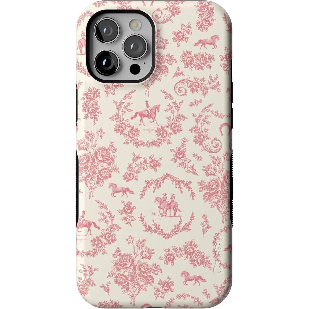 imageCasely iPhone 12 Pro Max Case  Mystic Meadow  Green Gardens  Bold Protective Design  MagSafe Compatible DesignWestern Bloom  Jenna Palek x Casely
