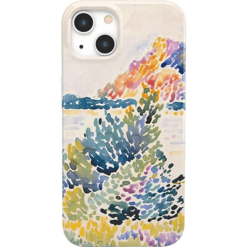 imageCasely iPhone 13 Case  Cap Ngre  Calm Waters  The Met Museum Watercolor  Compatible with MagSafe20 The Met Museum  Cap Ngre Watercolor