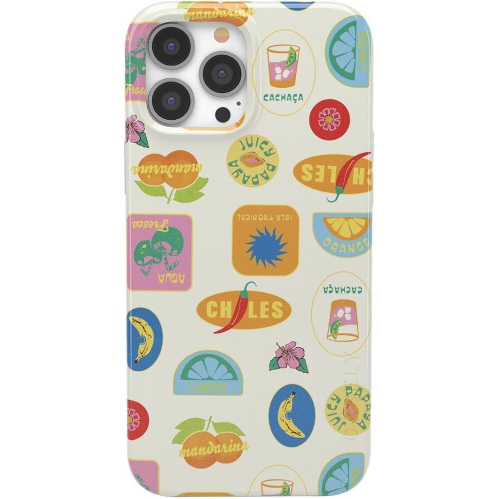 imageCasely iPhone 13 Pro Max Case  Clear Skies  Clear Shimmer  Compatible with MagSafe  Classic Ultra Slim DesignStuck in Paradise  Dippin Daisys Tropical Vaca