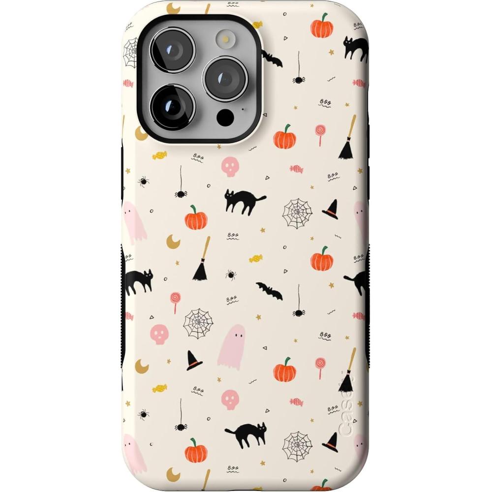 imageCasely iPhone 13 Pro Max Case  Witching Hour  Cute Halloween  Bold Protective Design  MagSafe Compatible Design