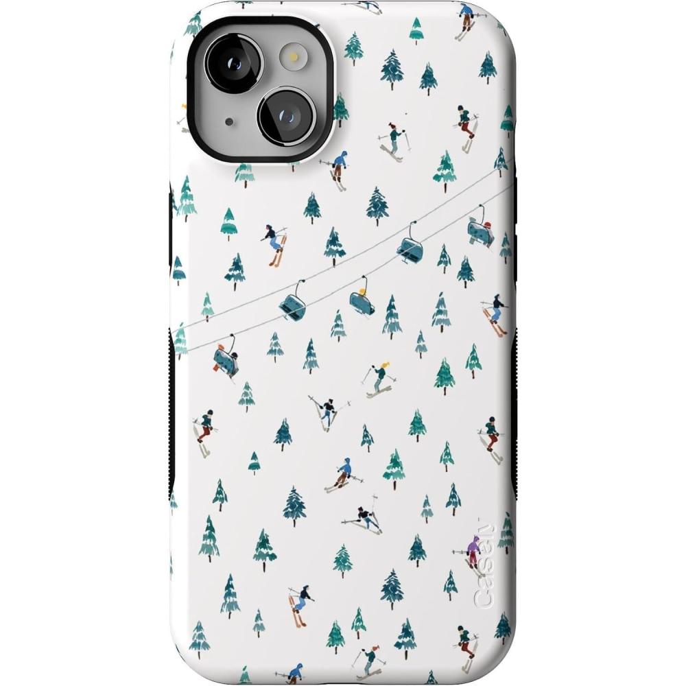 imageCasely iPhone 14 Plus Case  Weve Peaked  Apres Ski Mountains  Compatible with MagSafe  Bold Protective Case Design