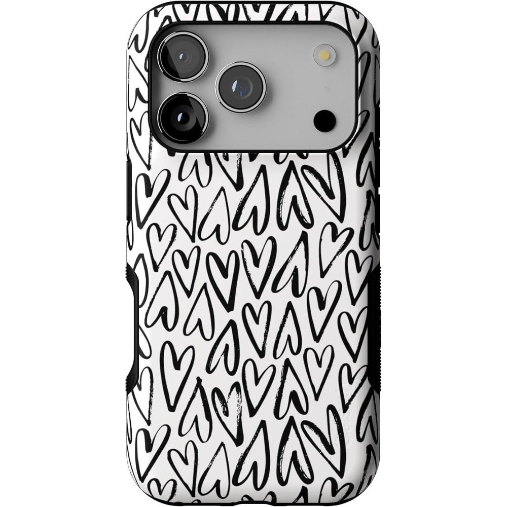 imageCasely iPhone 17 Pro Case  Be Mine  Tiny Hearts  Bold Protective Design  Compatible with MagSafeHeart Throb  Endless Hearts