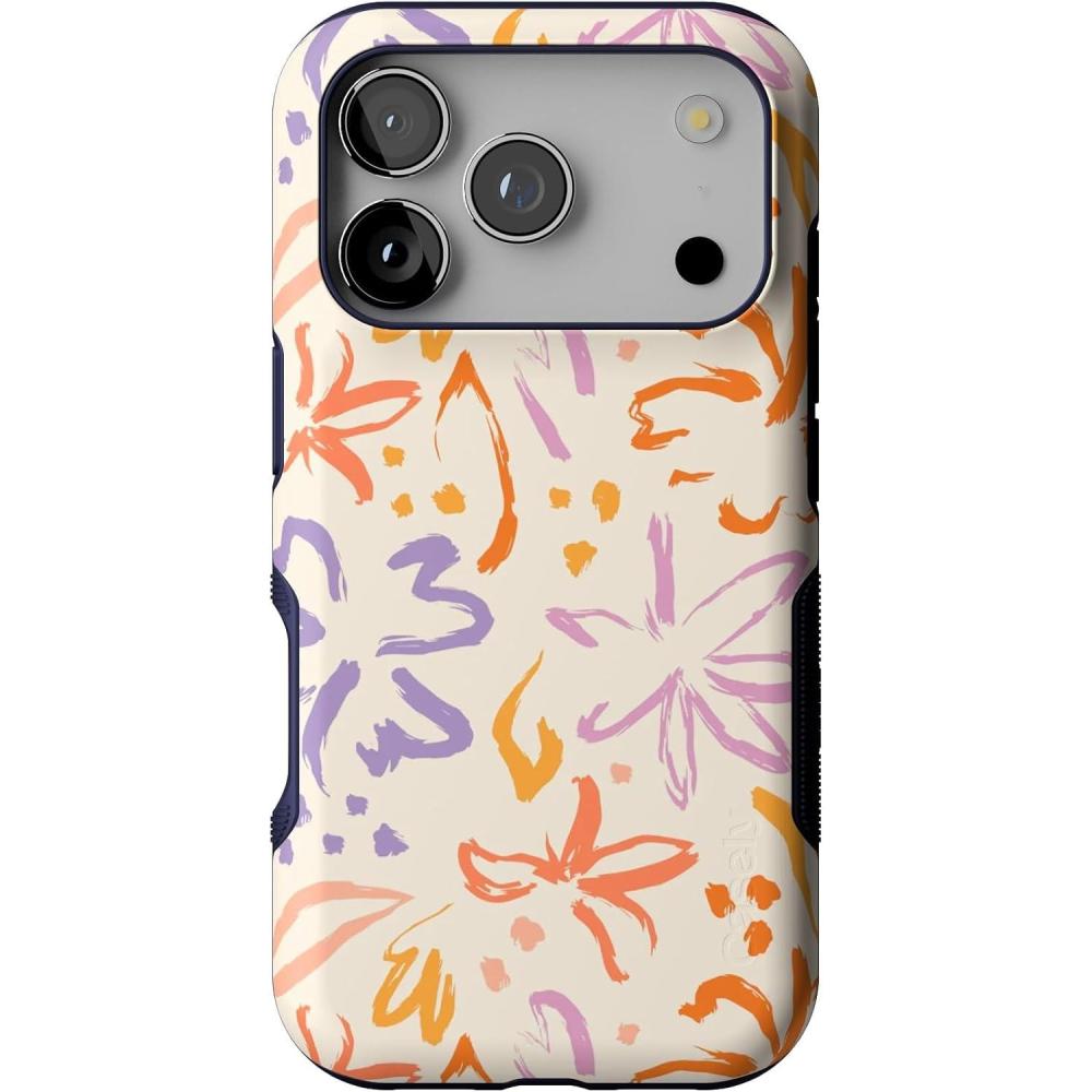imageCasely iPhone 17 Pro Case  Be Mine  Tiny Hearts  Bold Protective Design  Compatible with MagSafeHibiscus Blooms  Hawaiian Floral