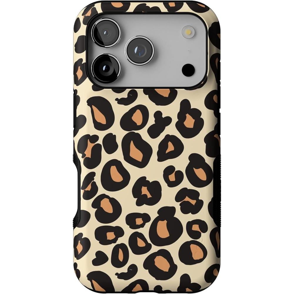 imageCasely iPhone 17 Pro Case  Be Mine  Tiny Hearts  Bold Protective Design  Compatible with MagSafeInto the Wild  Leopard Print