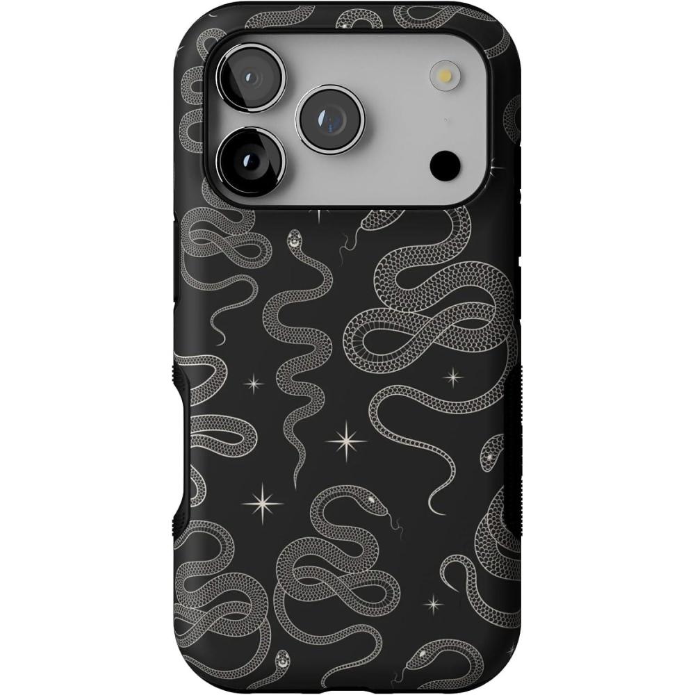 imageCasely iPhone 17 Pro Case  Be Mine  Tiny Hearts  Bold Protective Design  Compatible with MagSafeWere Ready For It  Black Serpent