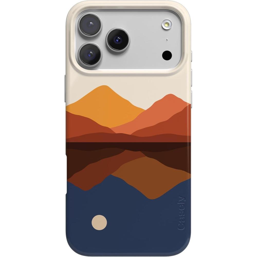 imageCasely iPhone 17 Pro Case  Chelsea Checker  Starlight Tiles  Compatible with MagSafe  Classic Ultra Slim DesignOpposites Attract  Day  Night Colorblock Mt