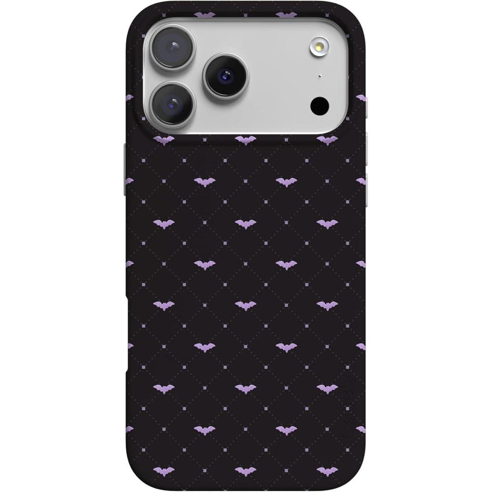 imageCasely iPhone 17 Pro Case  Chelsea Checker  Starlight Tiles  Compatible with MagSafe  Classic Ultra Slim DesignSuch a Battie  Purple Bats