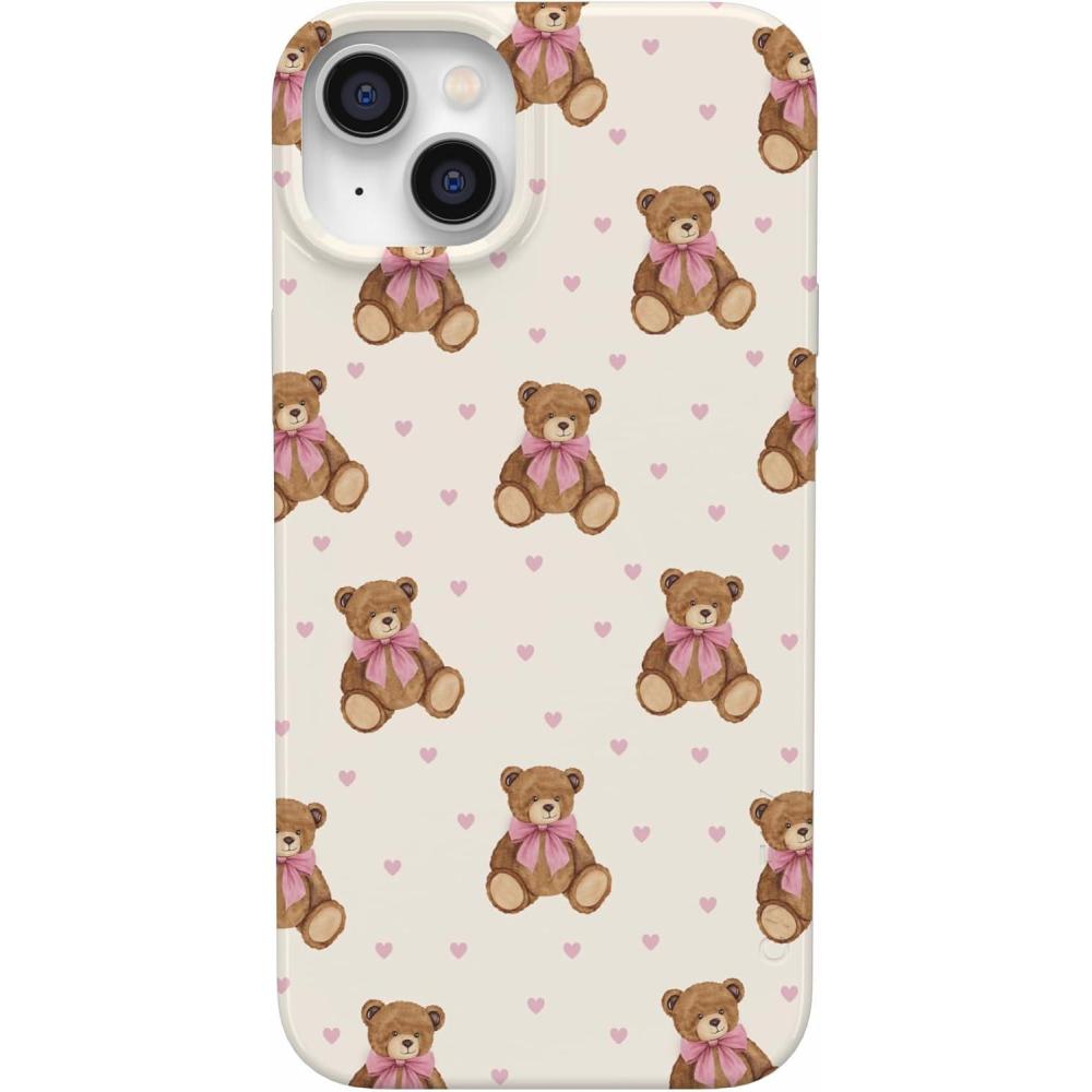 imageCasely iPhone 17 Pro Case  Heart Noir  Tiny Hearts  Compatible with MagSafe  Classic Ultra Slim DesignCuddle Club  Teddy Bear