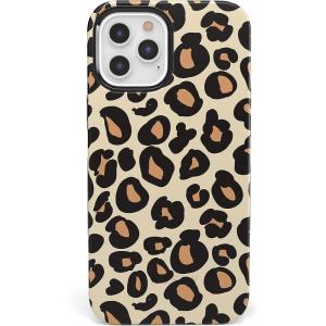 Casely iPhone 12 Pro Max Case | Mystic Meadow | Green Gardens | Bold Protective Design | MagSafe Compatible Design(Into the Wild | Leopard)