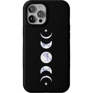 Casely iPhone 12 Pro Max Case | Mystic Meadow | Green Gardens | Bold Protective Design | MagSafe Compatible Design(It’s Just a Phase | Marble Moon)