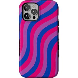 Casely iPhone 12 Pro Max Case | Mystic Meadow | Green Gardens | Bold Protective Design | MagSafe Compatible Design(Love Wins | Pride)