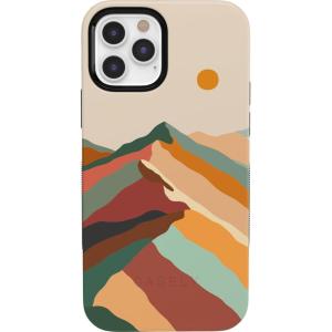 Casely iPhone 12 Pro Max Case | Mystic Meadow | Green Gardens | Bold Protective Design | MagSafe Compatible Design(Magic Mountain | Colorblock)