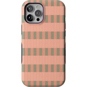 Casely iPhone 12 Pro Max Case | Mystic Meadow | Green Gardens | Bold Protective Design | MagSafe Compatible Design(Palm Beach | Grand Cabana)
