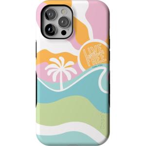 Casely iPhone 12 Pro Max Case | Mystic Meadow | Green Gardens | Bold Protective Design | MagSafe Compatible Design(Pura Vida | Tropical Dreams)