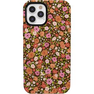 Casely iPhone 12 Pro Max Case | Mystic Meadow | Green Gardens | Bold Protective Design | MagSafe Compatible Design(Rustic Roses | Boho Bouquet)