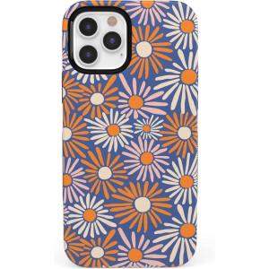 Casely iPhone 12 Pro Max Case | Mystic Meadow | Green Gardens | Bold Protective Design | MagSafe Compatible Design(Spring Forward | Daisy Floral)