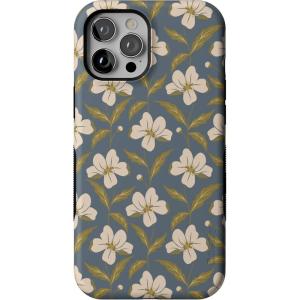 Casely iPhone 12 Pro Max Case | Mystic Meadow | Green Gardens | Bold Protective Design | MagSafe Compatible Design(The Boyfriend Collection | Lei’d Back)