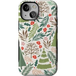 Casely iPhone 13 Mini Case | Under The Mistletoe | Holiday | Bold Protective Design | MagSafe Compatible Design