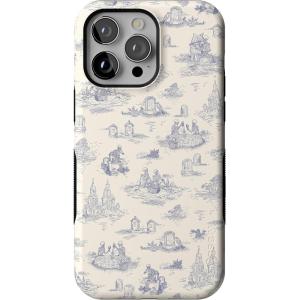 Casely iPhone 13 Pro Case | Graveyard Gathering | Skeleton Picnic | Bold Protective Design | MagSafe Compatible Design
