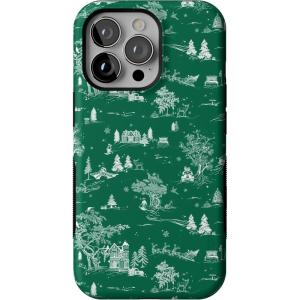 Casely iPhone 13 Pro Case | Home for The Holidays | Mountain Town | Bold Protective Design | MagSafe Compatible Design