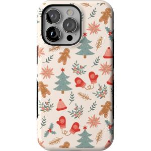 Casely iPhone 13 Pro Case | Sugar and Spice | Holiday Cookie | Bold Protective Design | MagSafe Compatible Design