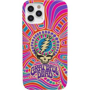Casely iPhone 13 Pro Max Case | Clear Skies | Clear Shimmer | Compatible with MagSafe | Classic Ultra Slim Design(Art of Chaos | Grateful Dead Skull)