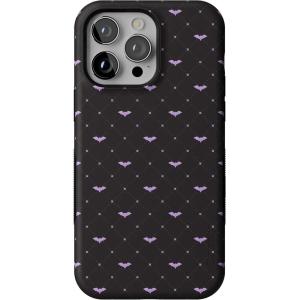 Casely iPhone 13 Pro Max Case | Such a Battie | Purple Bats | Bold Protective Design | MagSafe Compatible Design