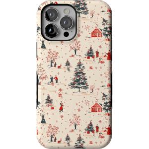 Casely iPhone 13 Pro Max Case | Winter Nostalgia | Vintage Holiday | Bold Protective Design | MagSafe Compatible Design