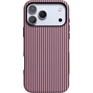 Casely iPhone 17 Pro Case | Be Mine | Tiny Hearts | Bold Protective Design | Compatible with MagSafe(Stripes and the City | Tiny Pinstripe)