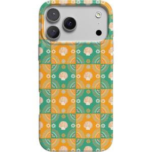Casely iPhone 17 Pro Case | Chelsea Checker | Starlight Tiles | Compatible with MagSafe | Classic Ultra Slim Design(Sea La Vie | Dippin’ Daisy’s Tropical Vaca)