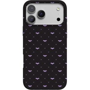 Casely iPhone 17 Pro Case | Chelsea Checker | Starlight Tiles | Compatible with MagSafe | Classic Ultra Slim Design(Such a Battie | Purple Bats)