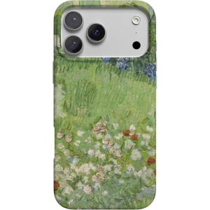 Casely iPhone 17 Pro Case | Chelsea Checker | Starlight Tiles | Compatible with MagSafe | Classic Ultra Slim Design(Van Gogh | Vincent’s Admired Garden)