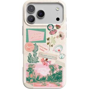 Casely iPhone 17 Pro Case | Chelsea Checker | Starlight Tiles | Compatible with MagSafe | Classic Ultra Slim Design(Vintage Vacay | FashionPass x Casely)