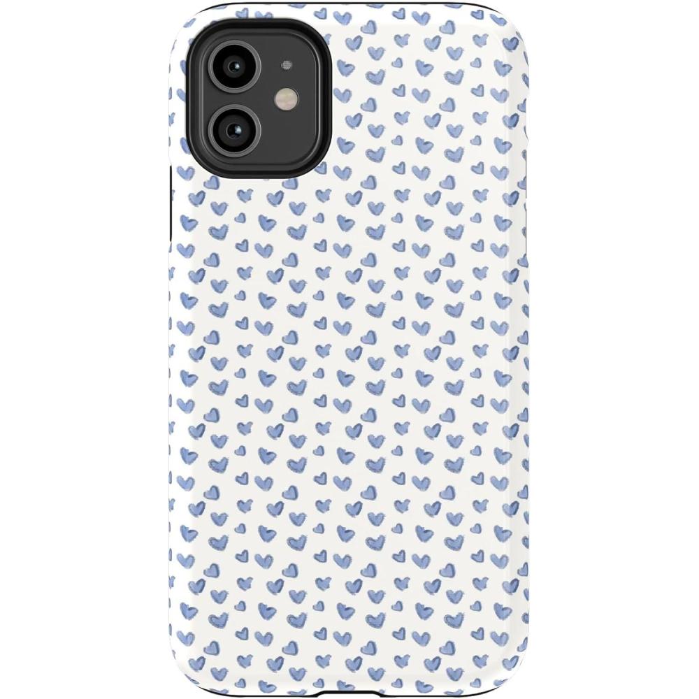 imageCasely iPhone 11 Case  Cowgirl Canyon  FashionPass x Casely  Essential Slim DualLayer Protective DesignLovebug  Blue Hearts