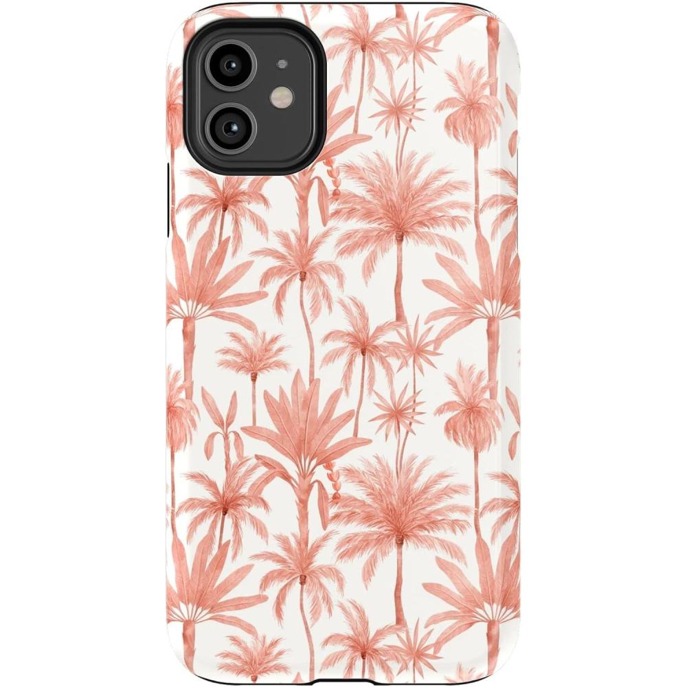 imageCasely iPhone 11 Case  Cowgirl Canyon  FashionPass x Casely  Essential Slim DualLayer Protective DesignPerfect Paradise  Tropical Palm Tree Floral