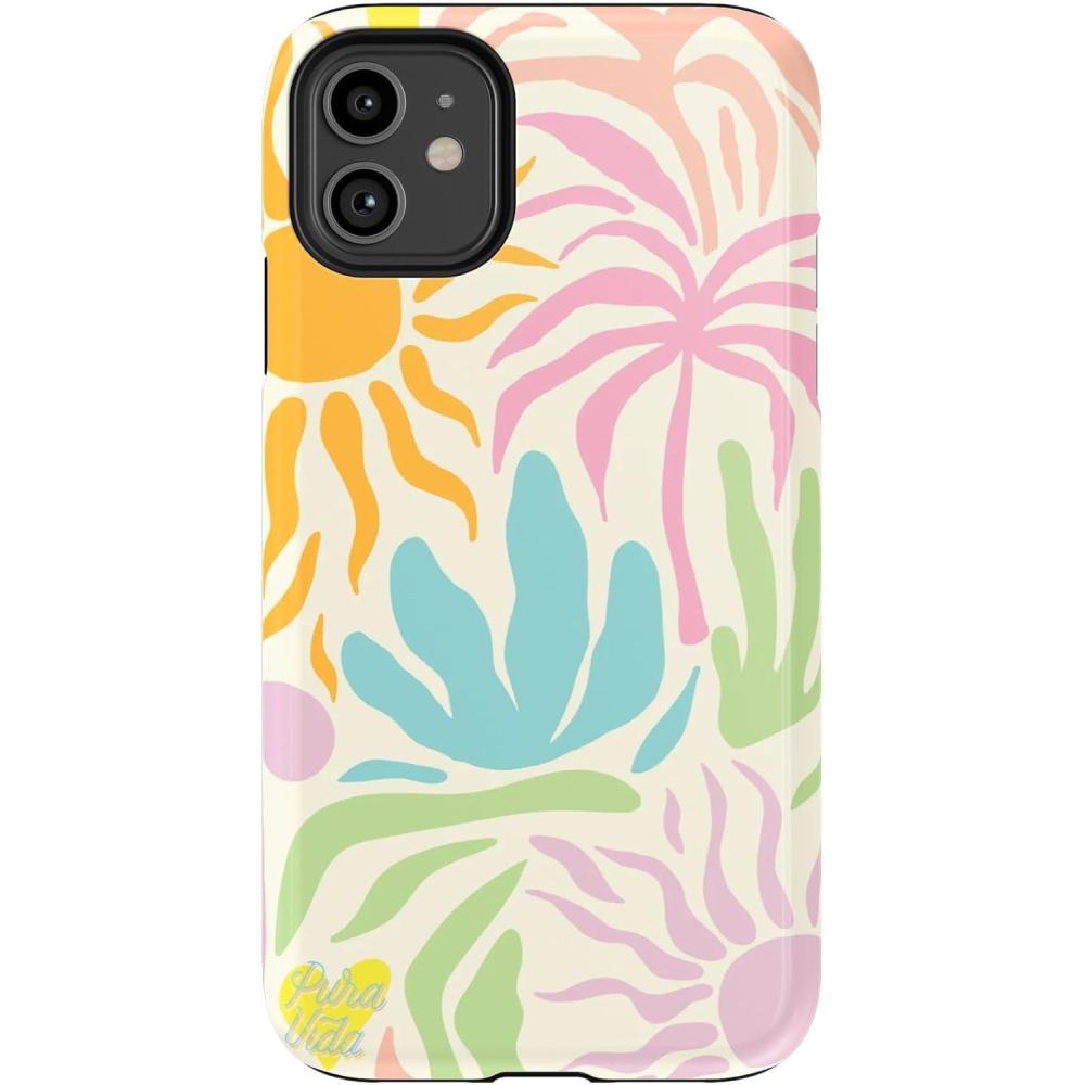 imageCasely iPhone 11 Case  Cowgirl Canyon  FashionPass x Casely  Essential Slim DualLayer Protective DesignPura Vida  Oasis