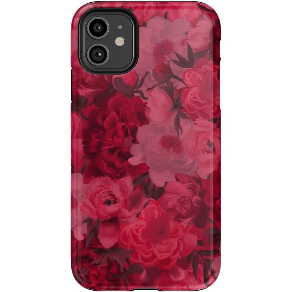 imageCasely iPhone 11 Case  Cowgirl Canyon  FashionPass x Casely  Essential Slim DualLayer Protective DesignRomance Novel  Moody Floral