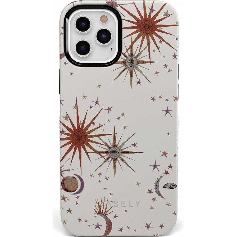 imageCasely iPhone 11 Pro Max Case  Dark Fantasy  Contrast Floral  Essential Slim DualLayer Protective DesignWhats Your Sign  Zodiac Stars