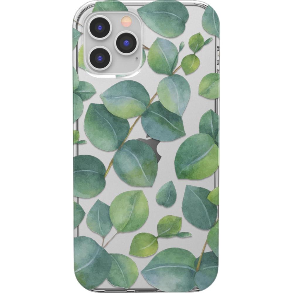 imageCasely iPhone 11 Pro Max Case  Here Comes The Sun  Colorblock Sunset  Classic Ultra Slim DesignLeaf Me Alone  Green Floral Print