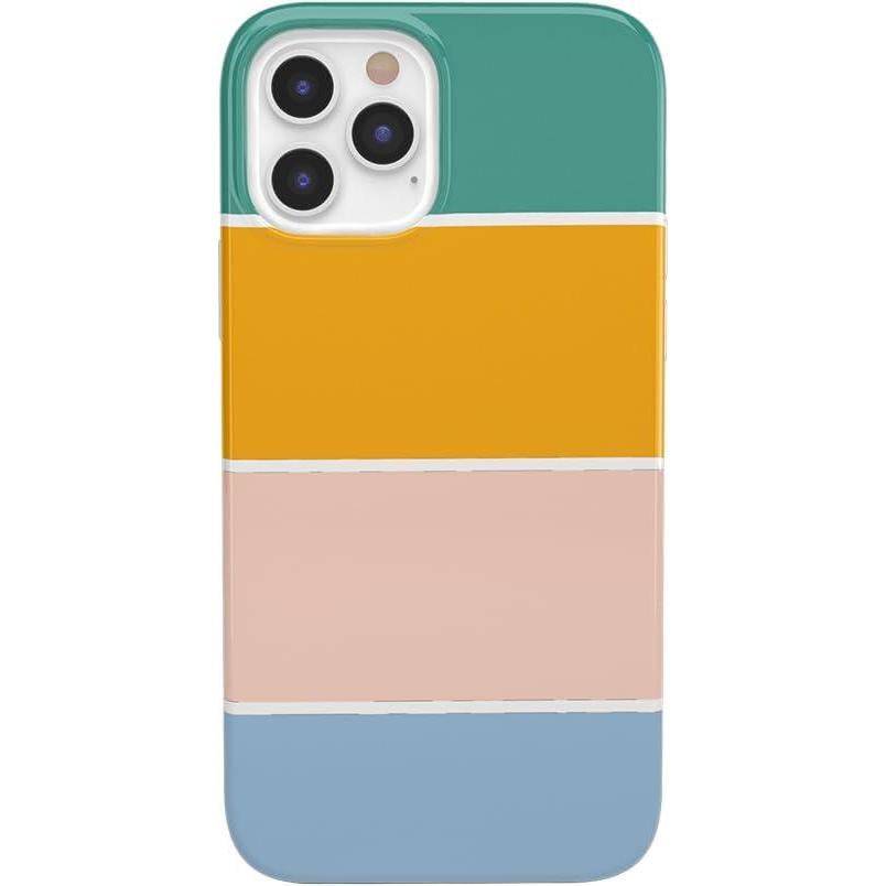 imageCasely iPhone 11 Pro Max Case  Here Comes The Sun  Colorblock Sunset  Classic Ultra Slim DesignPaint The Town  Colorblock Stripes
