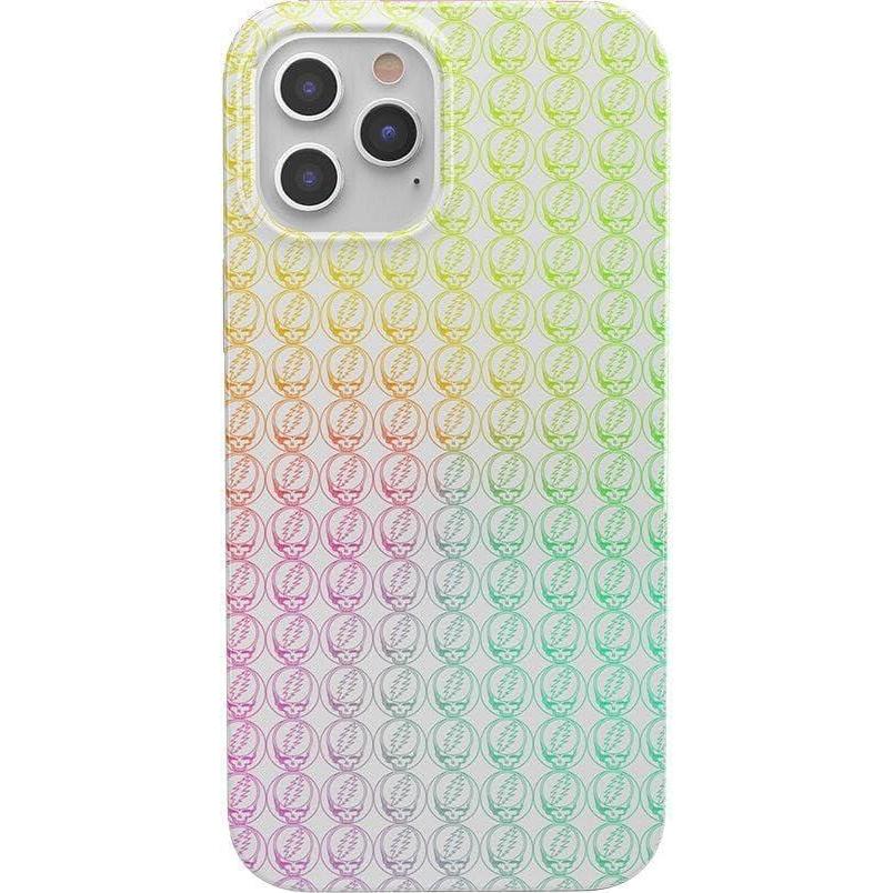 imageCasely iPhone 11 Pro Max Case  Here Comes The Sun  Colorblock Sunset  Classic Ultra Slim DesignRainbow Ripple  Holographic Grateful Dead