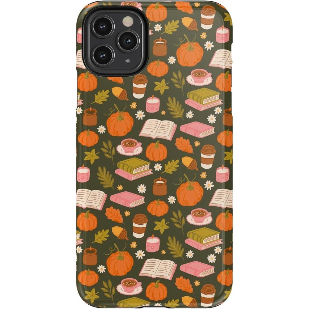 imageCasely iPhone 11 Pro Max Case  Small Town Magic  Fall Faves  Essential Slim DualLayer Protective Design