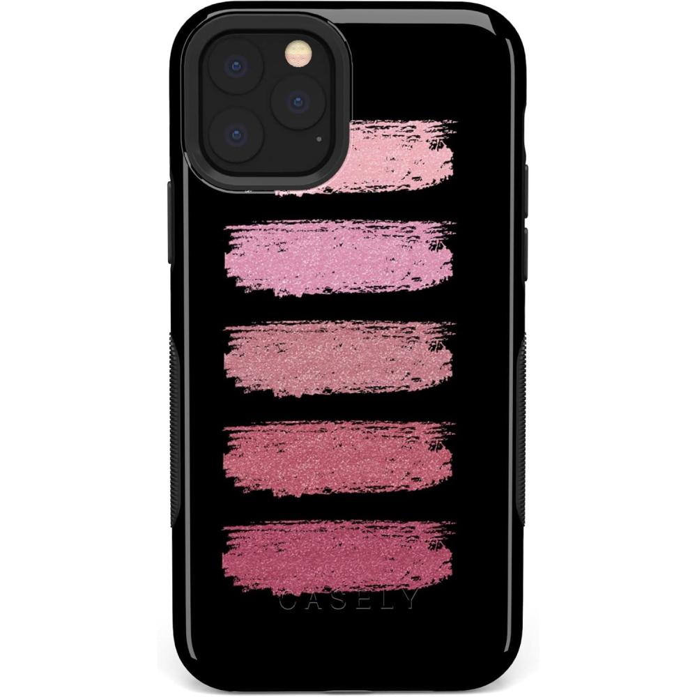 imageCasely iPhone 11 Pro Max Case  Totally Rad  Daisy Print Floral  Bold Protective DesignInsta Famous Makeup Swatch