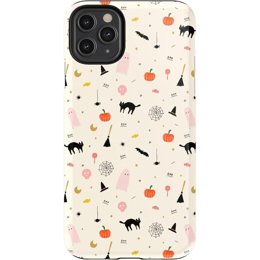 imageCasely iPhone 11 Pro Max Case  Witching Hour  Cute Halloween  Essential Slim DualLayer Protective Design