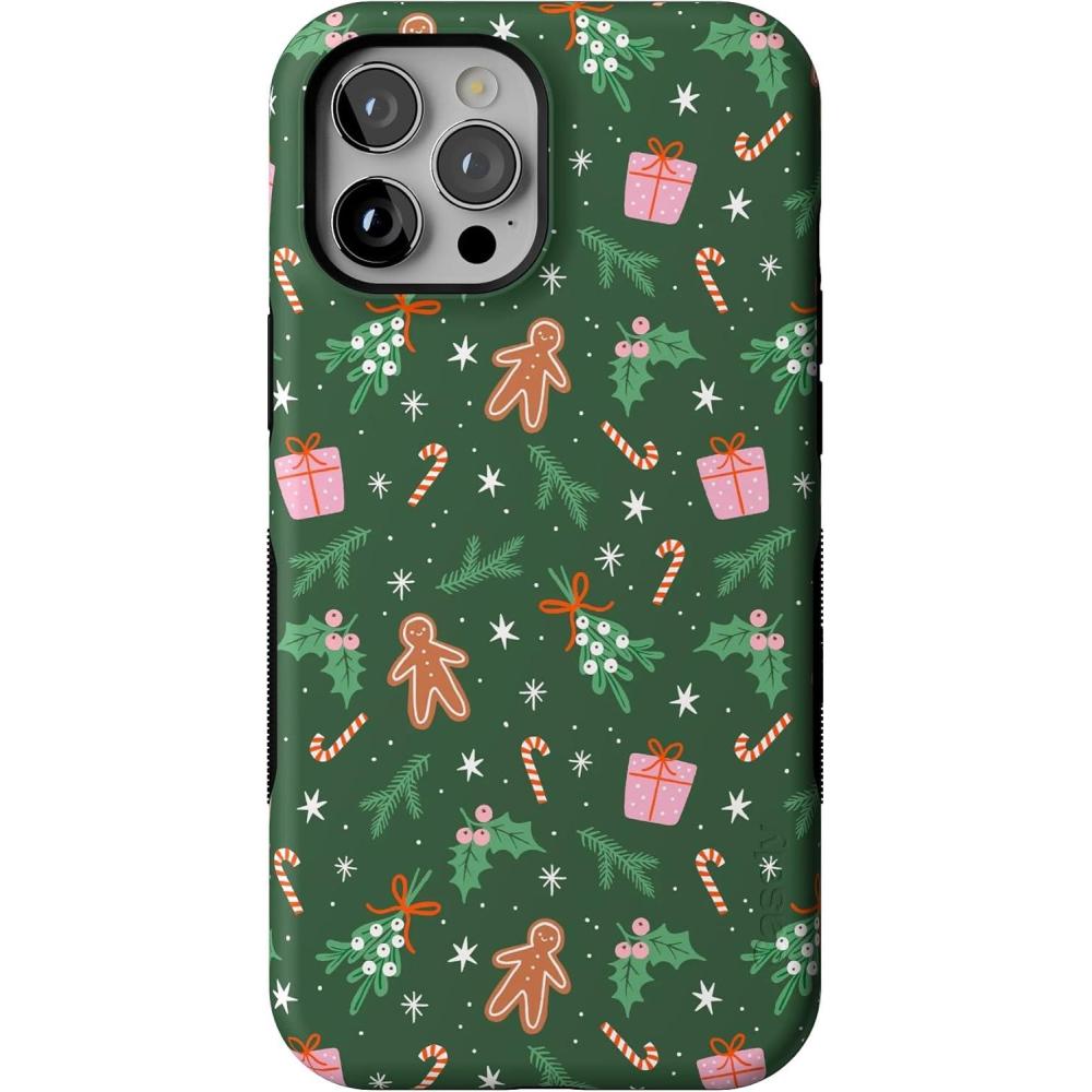 imageCasely iPhone 12 Pro Max Case  Everything Nice  Gingerbread  Bold Protective Design  MagSafe Compatible Design