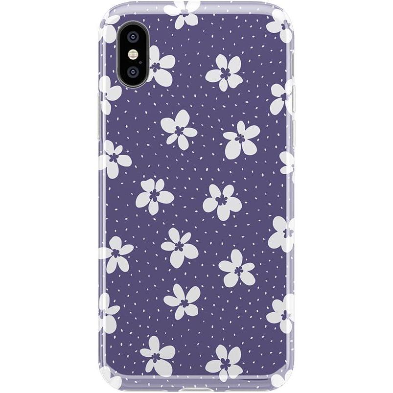 imageCasely iPhone Xs Max Case  Accept The Rose  Blooming Red Rose Floral  Classic Ultra Slim DesignFlower My World  Purple Mauve Floral